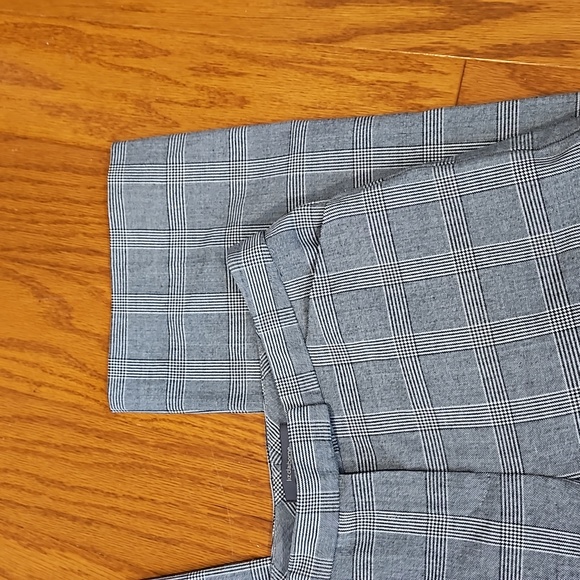Liz Claiborne Audra Gray Plaid Pants - Picture 5 of 9